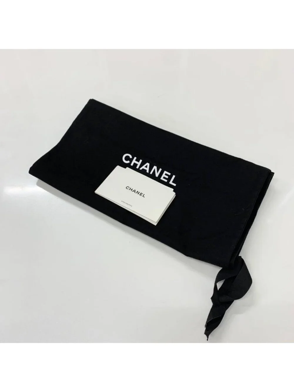 Chanel CC Logo Tweed Long Boots Black Multicolor
